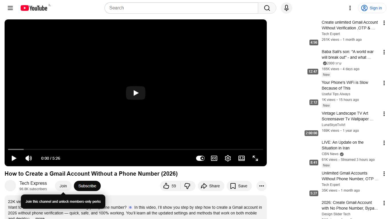 How to Create a Gmail Account Without a Phone Number (2026) - YouTube